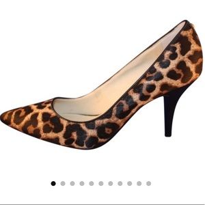 Michael Kors Women's Flex Pump Leopard Hair Calf